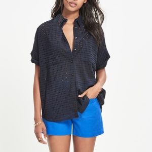 Eyelet Courier Shirt